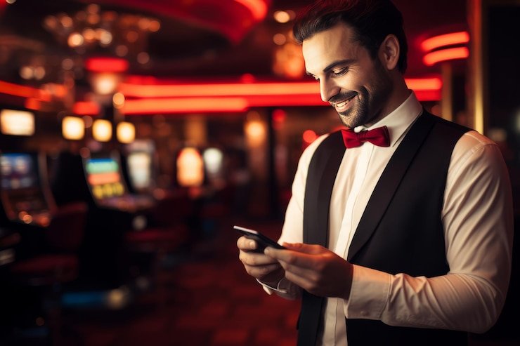 Antarmuka aplikasi kasino mobile supraslot dengan permainan slot